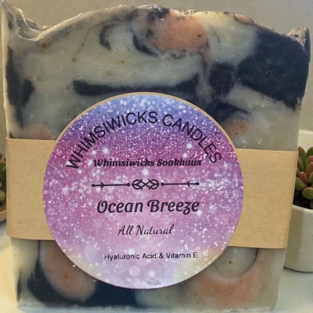 Handcrafted Hyaluronic Acid & Vitamin E Super Soap Bar - Picture 2 of 2